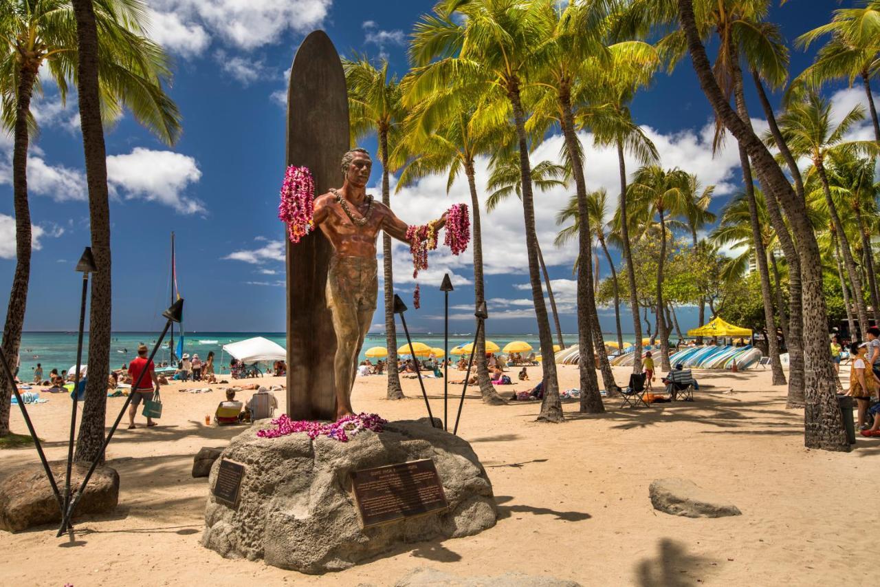 Steps To Waikiki Beach! Newly Renovated With 75" Tv Honolulu Kültér fotó